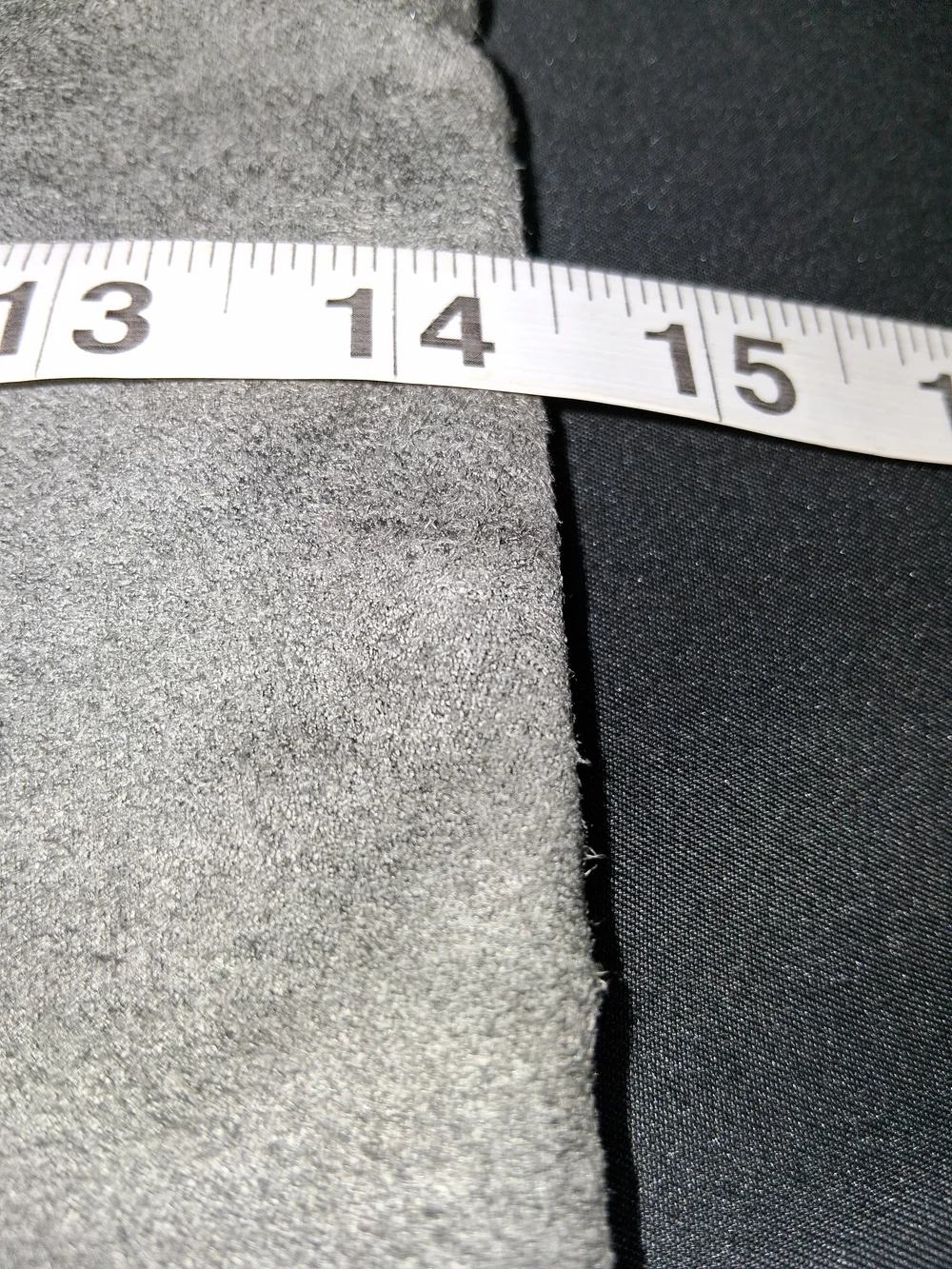 Tom Ford Gray Velvet Dust Bag with White Logo